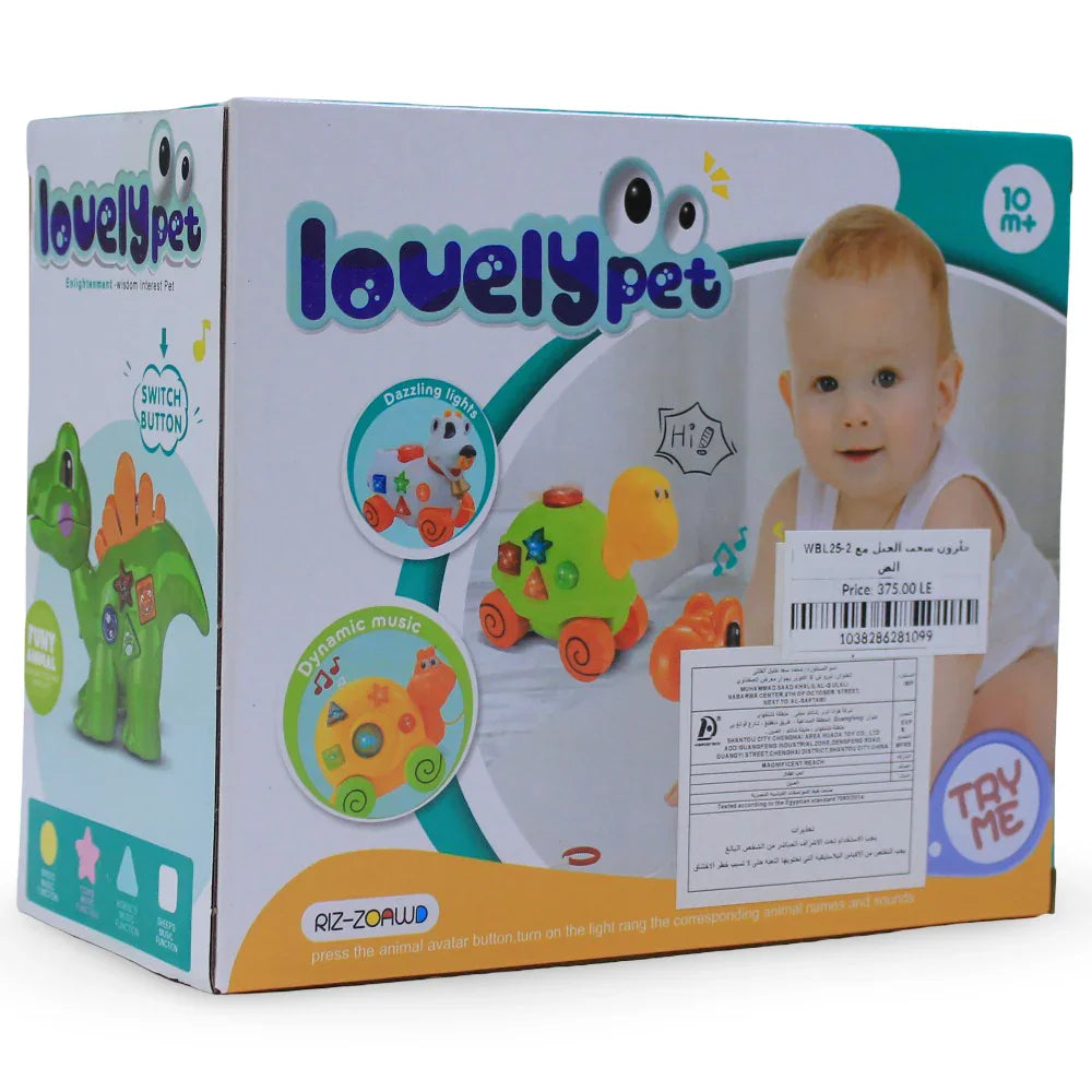 CollectA Pull-Along Musical Snail with Light