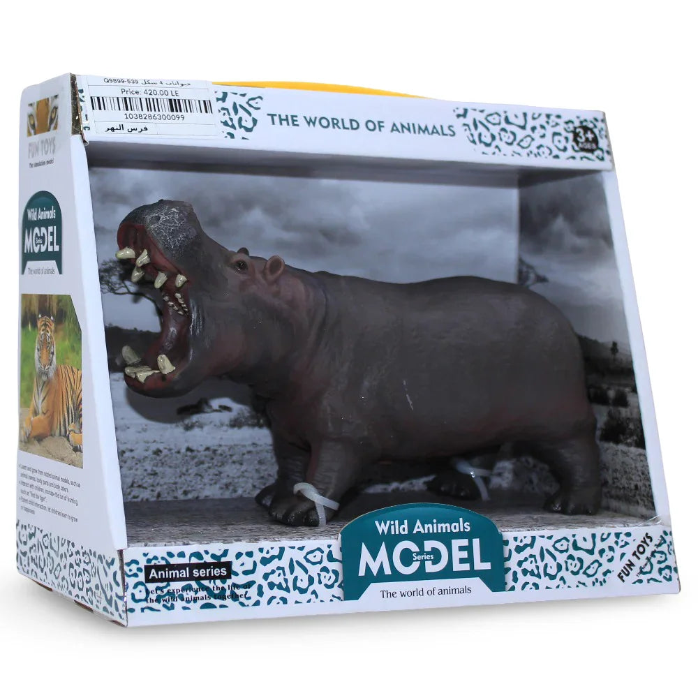 The World of Animals Series Model – Hippopotamus Figurine