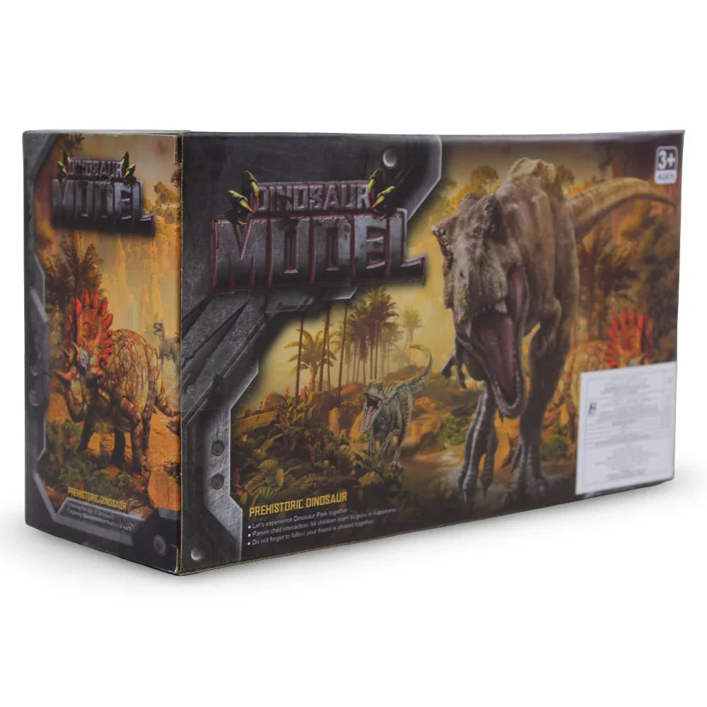 Dinosaur Model – Triceratops Figurine (Light & Sound)