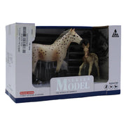 The World of Animals Model Series – 2 Horses Figurines