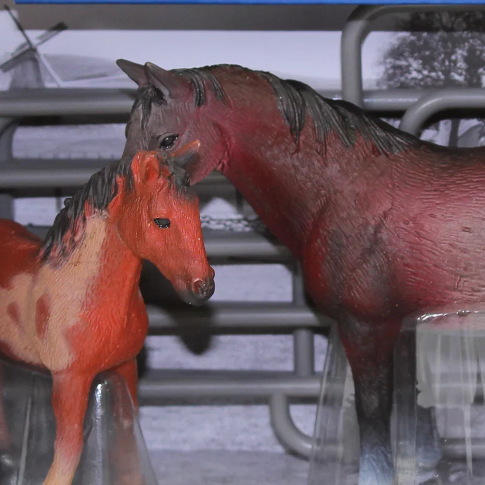 Animal Series Model – 2 Horses Figurines