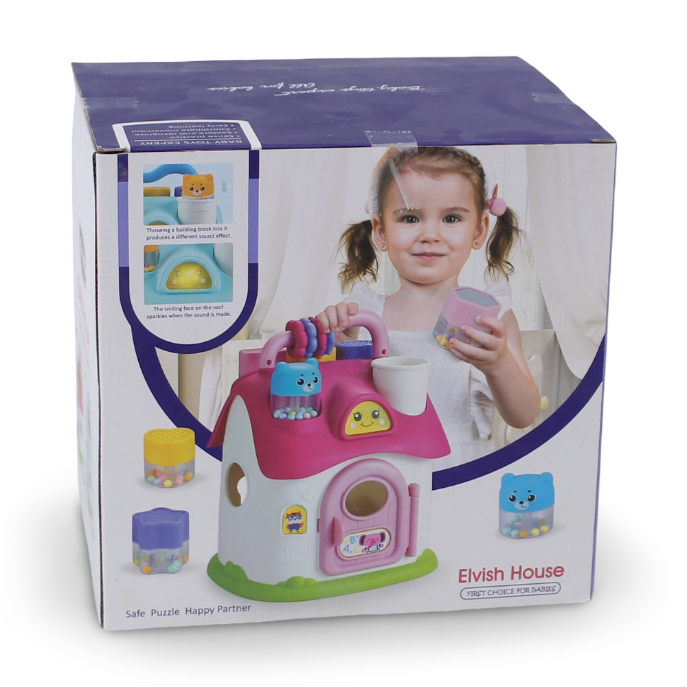 Abero Elvish House Musical Toys - Baby Blue