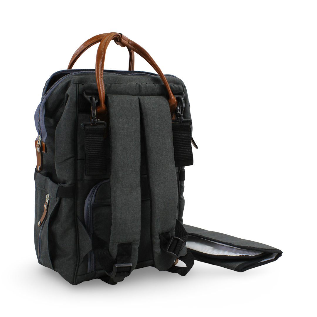 Petit Bebe Premium Max Diaper Bag – أسود