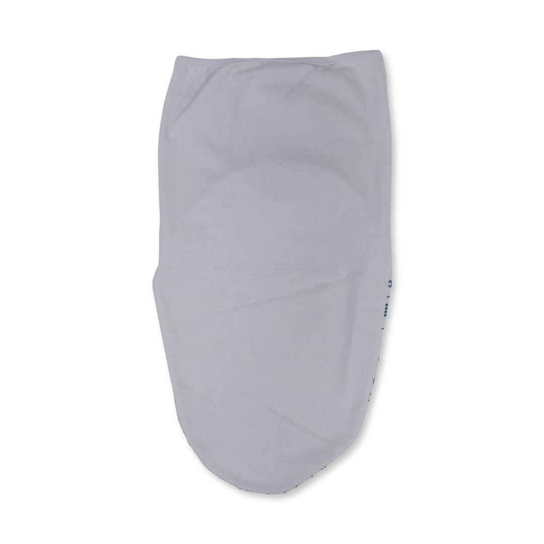 Cotton Baby Swaddle – Shower Blue Design