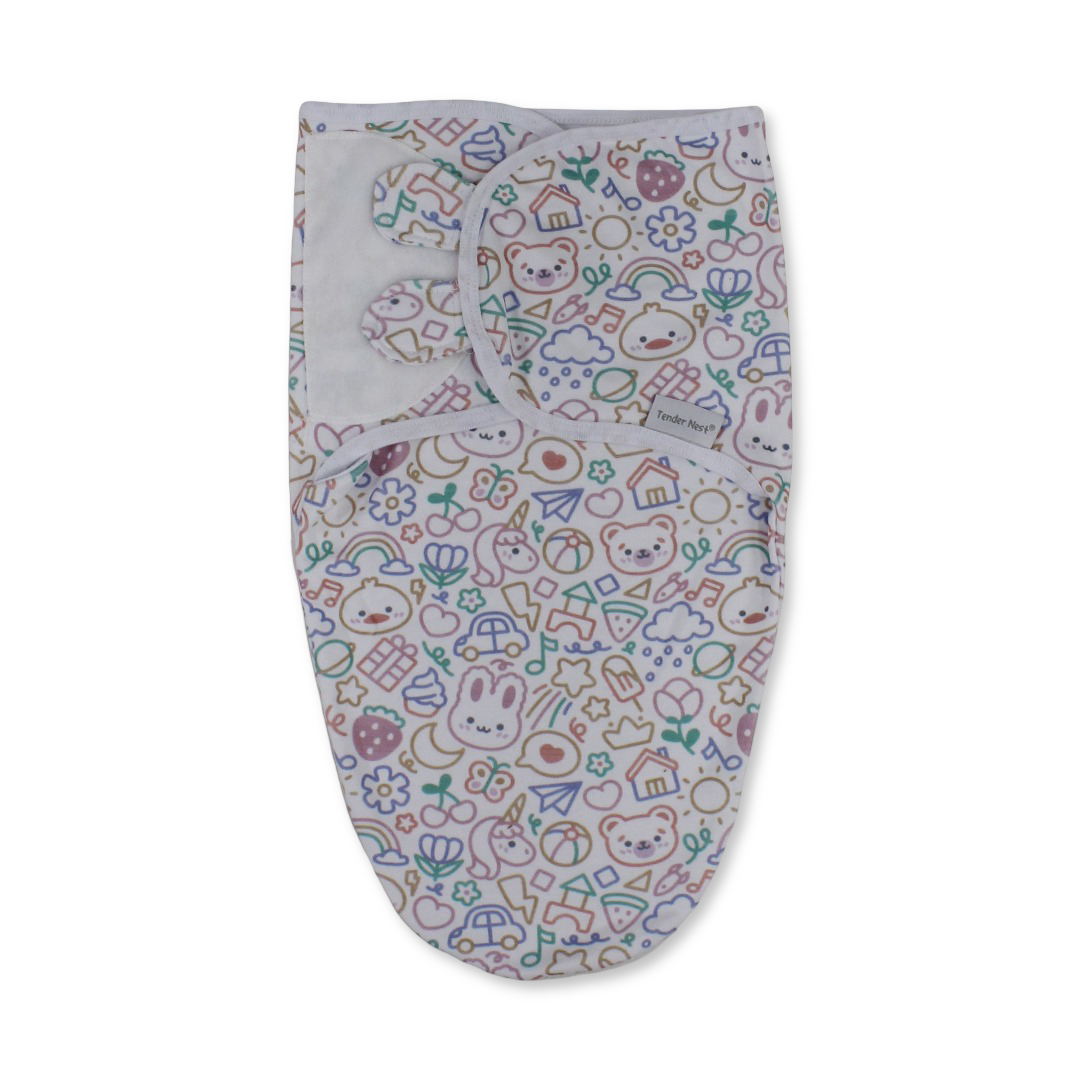 Cotton Baby Swaddle – Toys Print