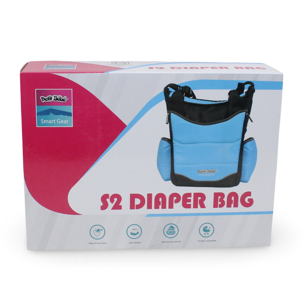 Petit Bebe Baby Diaper Bag Smart S2 – Burgundy