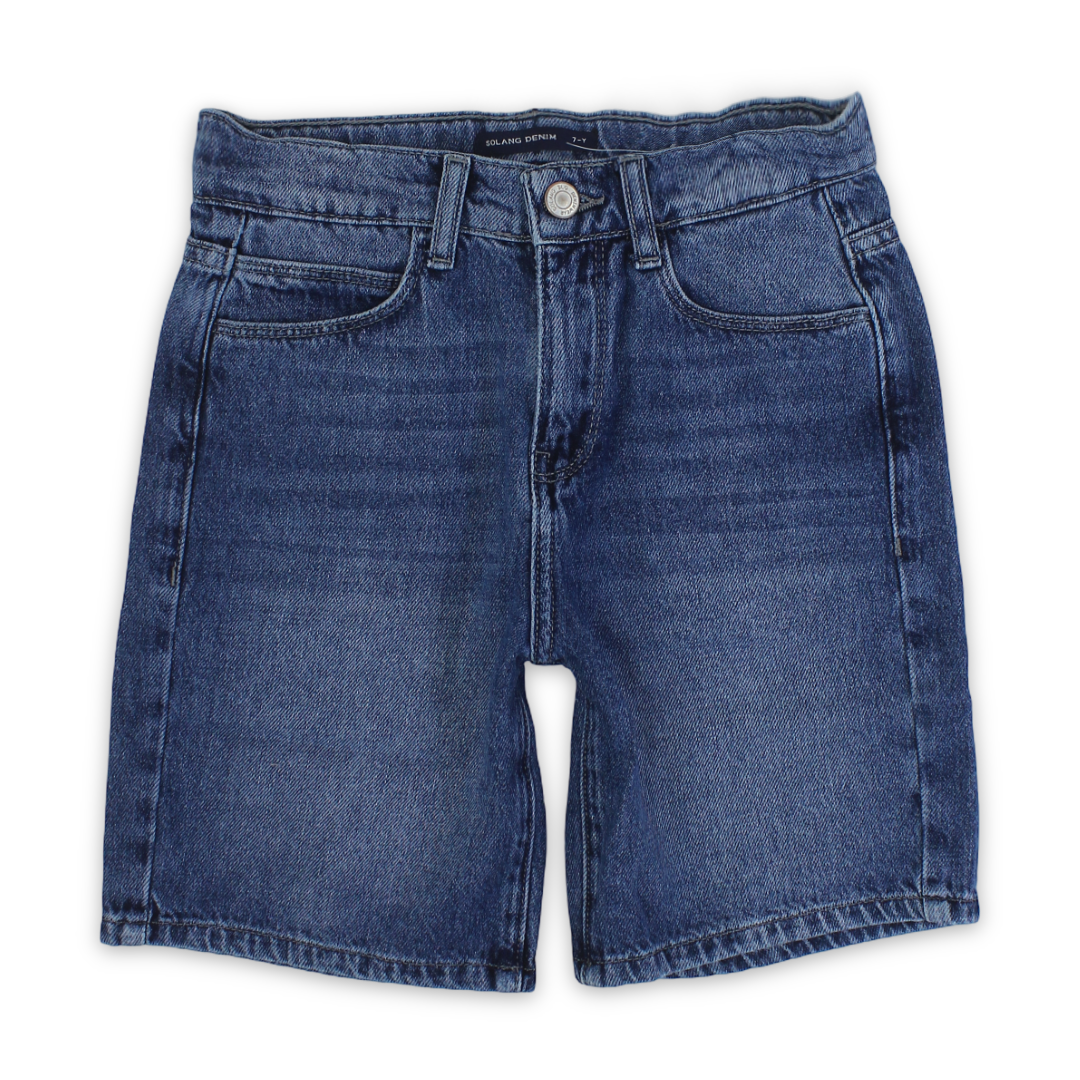 Boys Cotton Denim Short - Clothing - Solang