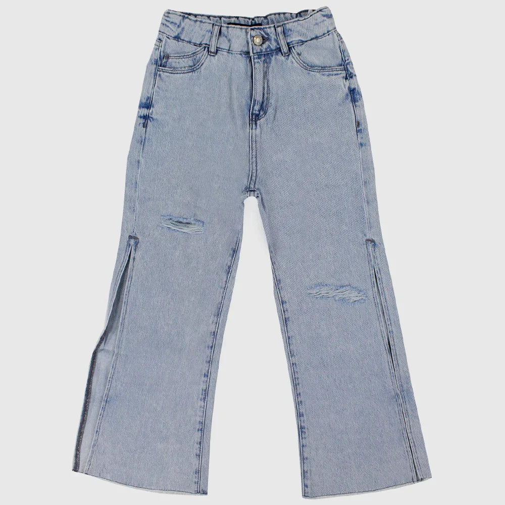 Girls Light Wash Jeans