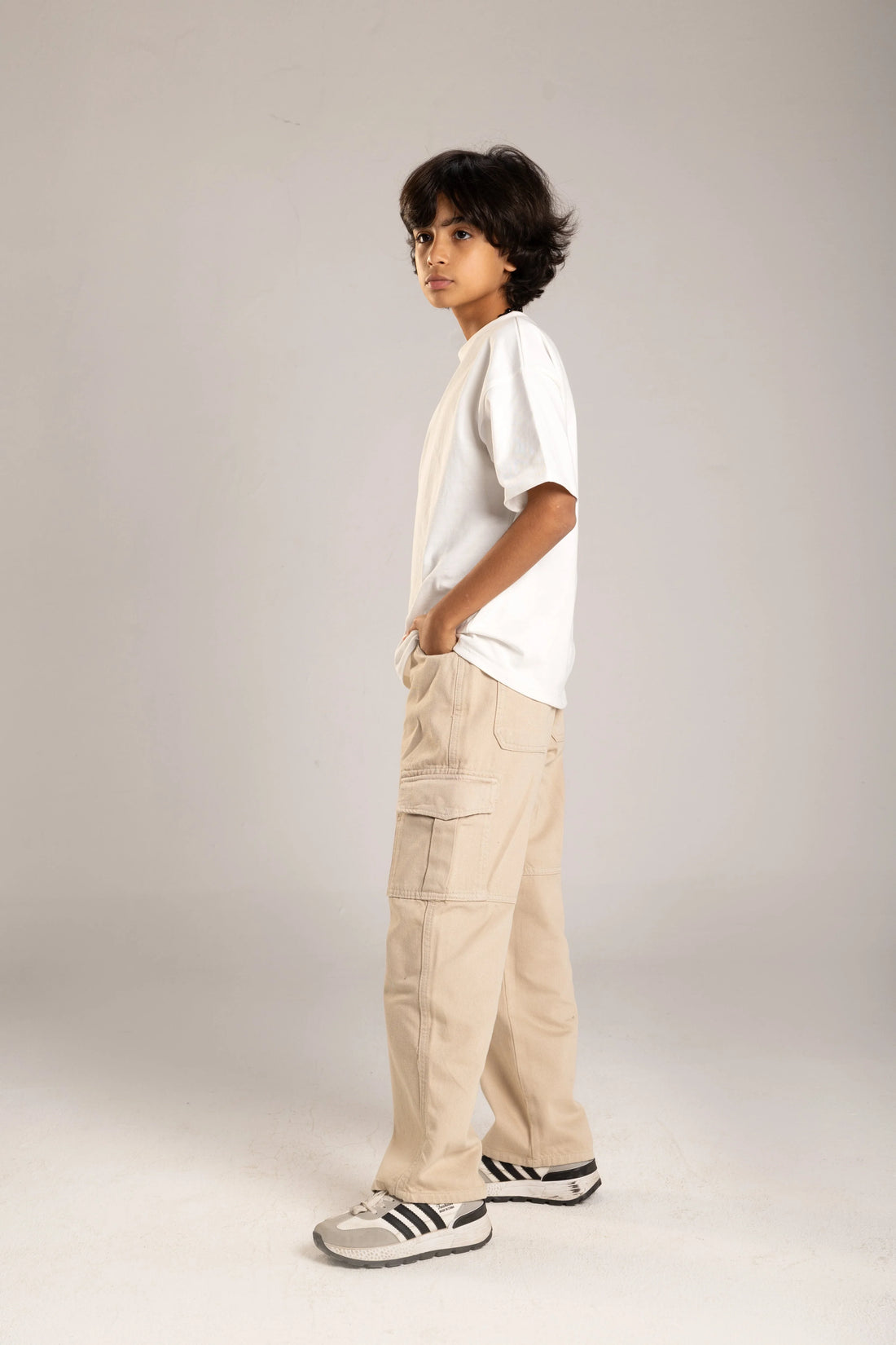 Gabardine Cargo Pants - Clothing - Solang