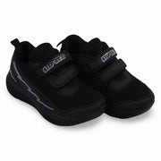 Unisex Leather Sneakers - Black