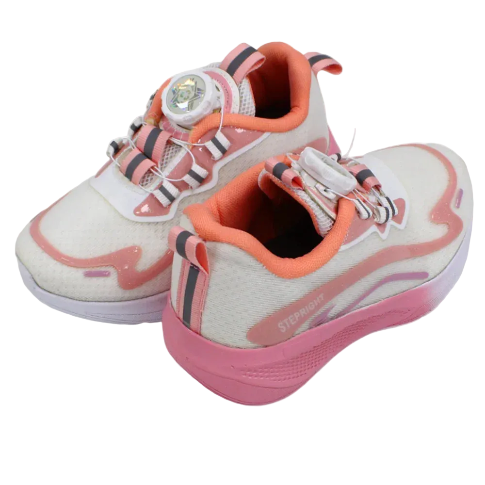 Unisex Kids Leather Sneakers – Multicolor