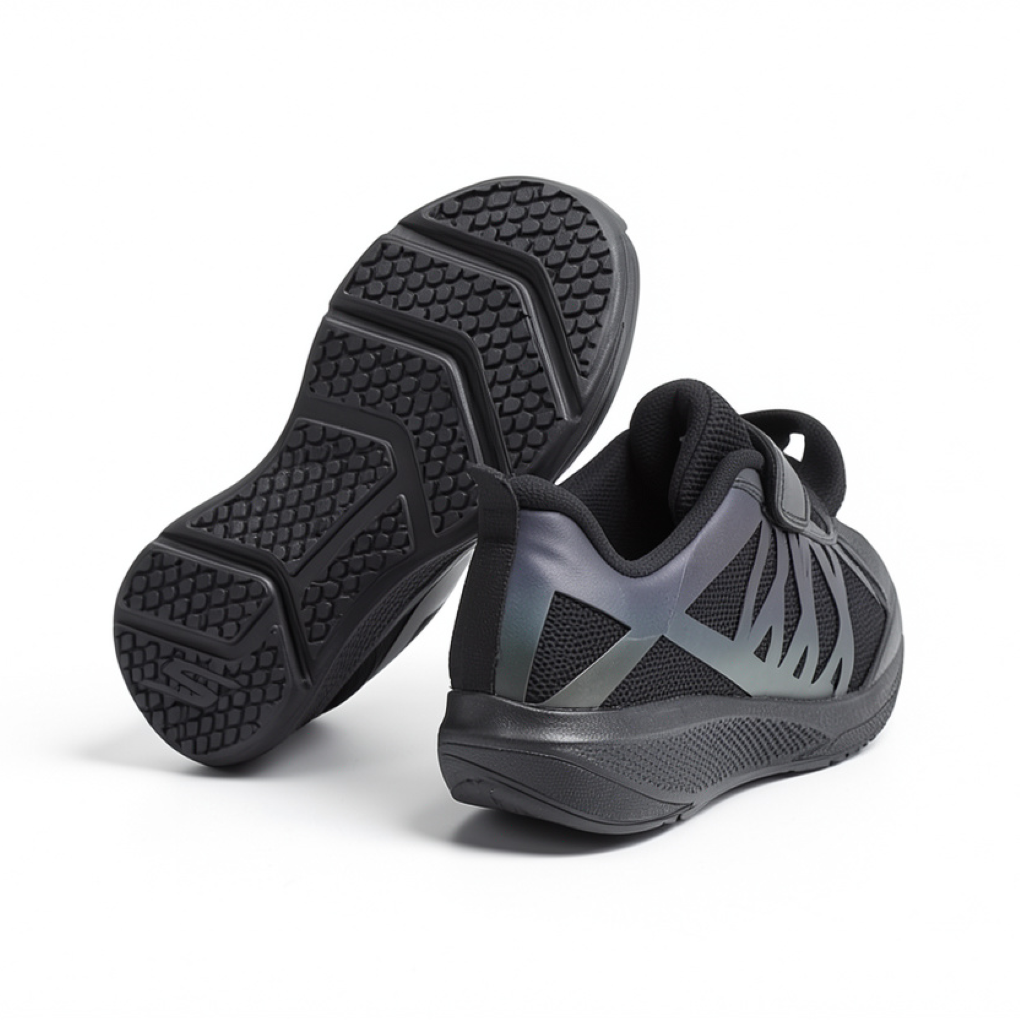 Unisex Kids Sneakers – Black