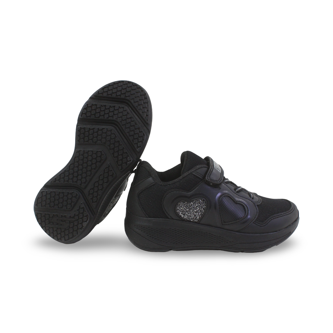 Unisex Kids Sneakers – Black