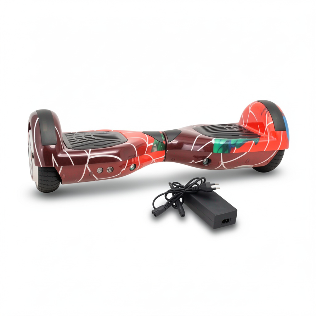 AV 6.5-Inch Hoverboard – Red & Maroon