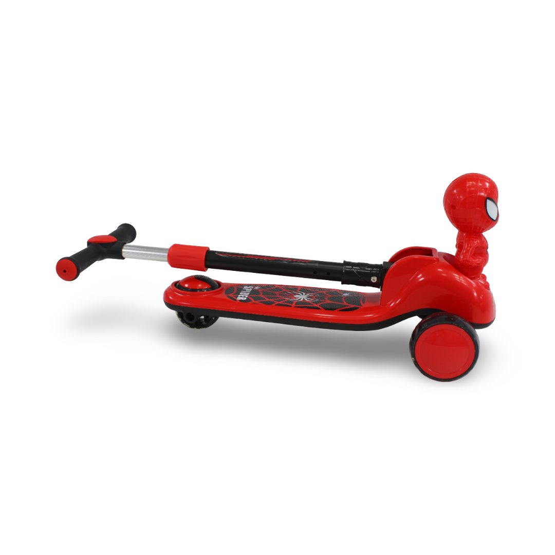 Spider-Man 3-Wheel Kids Scooter – Red