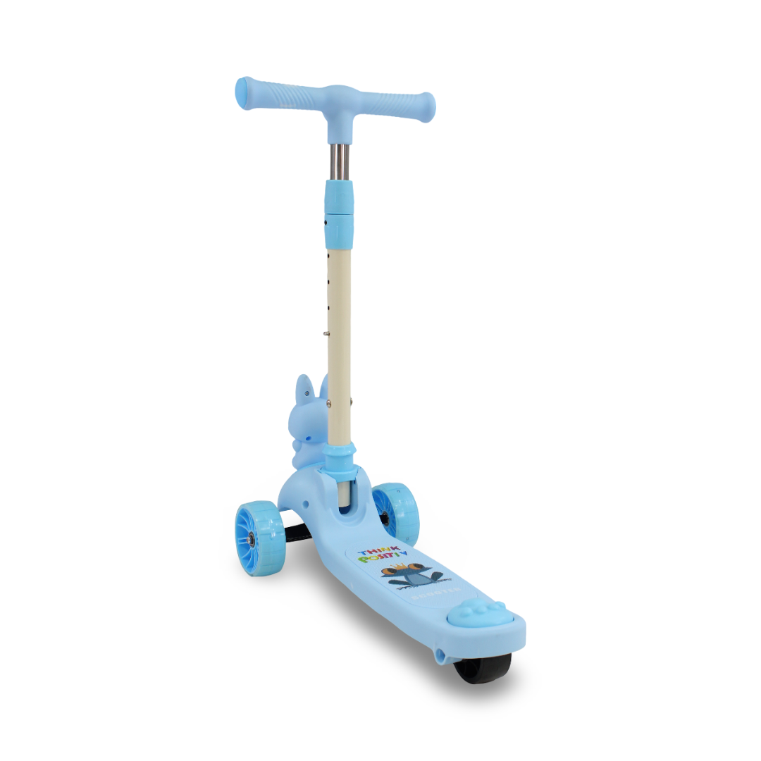 Bunny 3-Wheel Kids Scooter – Baby Blue