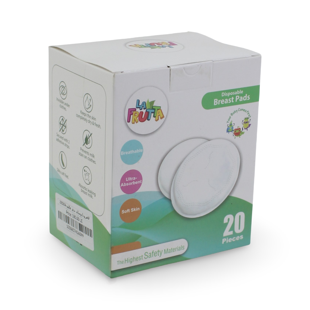 La Frutta Disposable Breast Pads – 20 Pcs - Baby Essentials