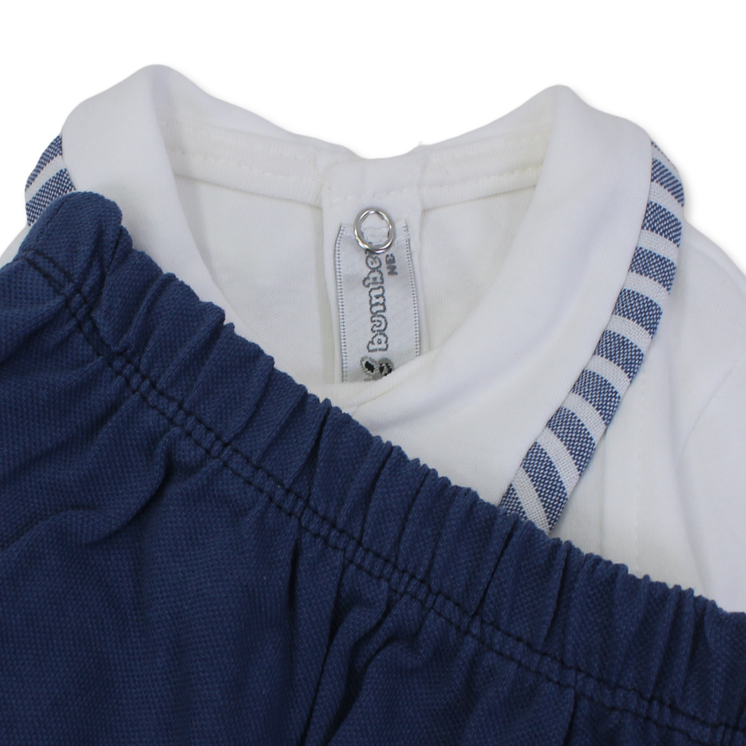 Baby Boys Cotton Pajama – with Puppy Print