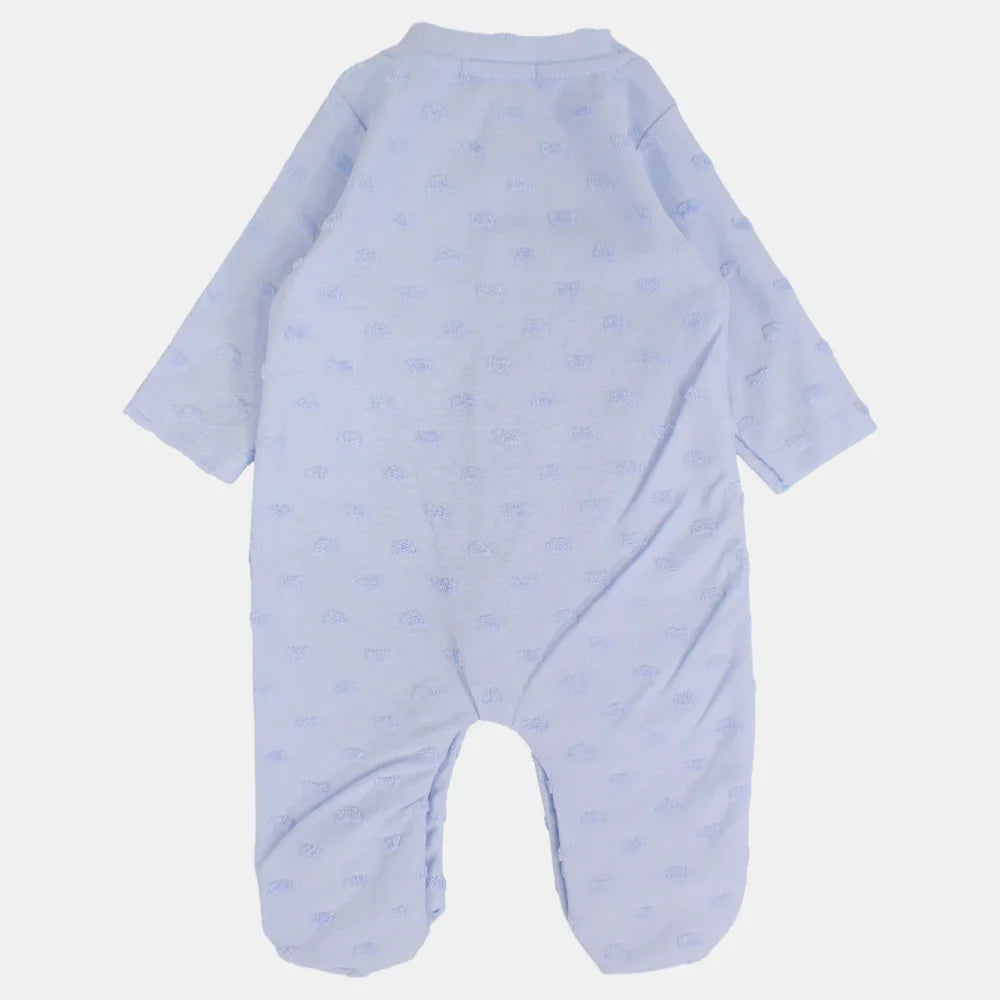 Unisex Pastel Long-Sleeved Baby Footie