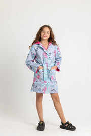 Swim Robe – Waterproof – Mermaid Time for Girls