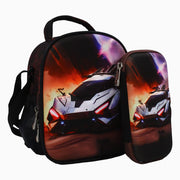 Cool Car School Set (Lunch Bag + Pencil Case)