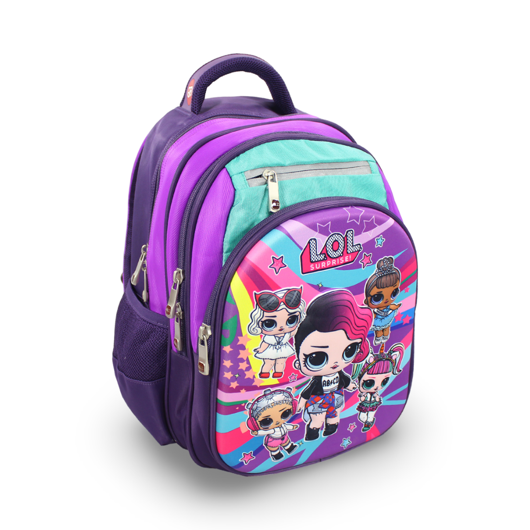 BZ LOL Backpack 16.5 Inches – Purple - School - BZ-SCHOOL