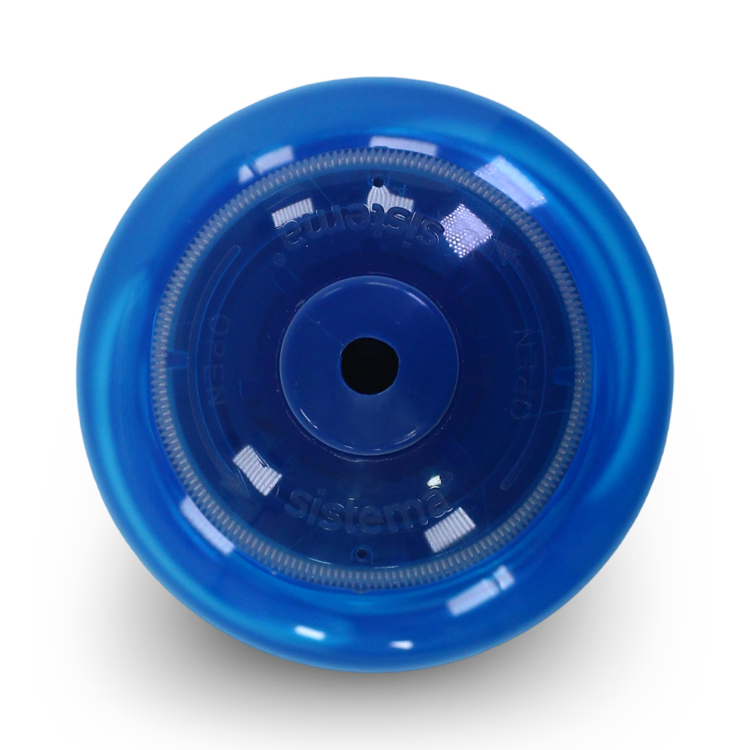 Sistema Wave Twist 'n' Sip Sports Water Bottle 800ml – Blue