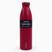 Sistema Stainless Steel Insulated Bottle – Fuchsia