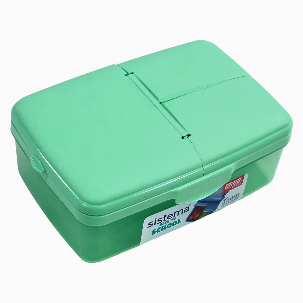 Sistema Plastic Lunch Box – Green