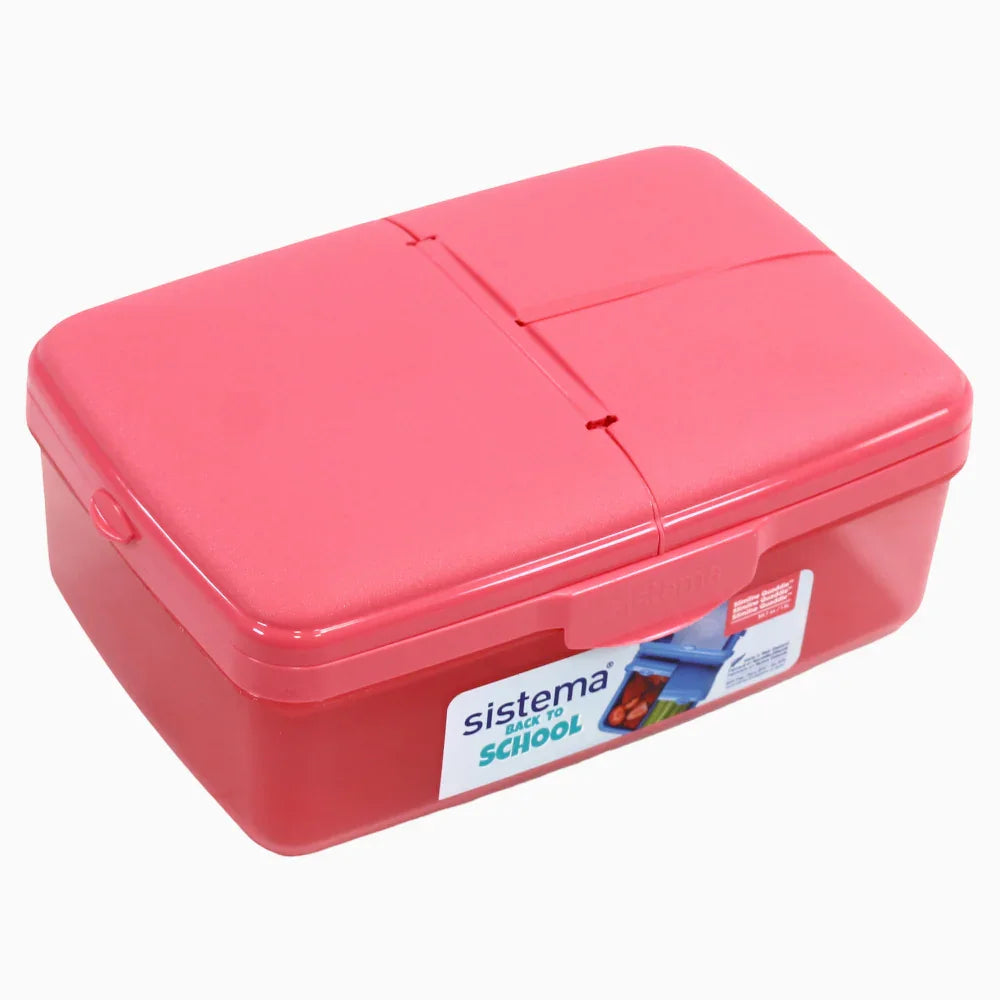 Sistema Plastic Lunch Box – Pink