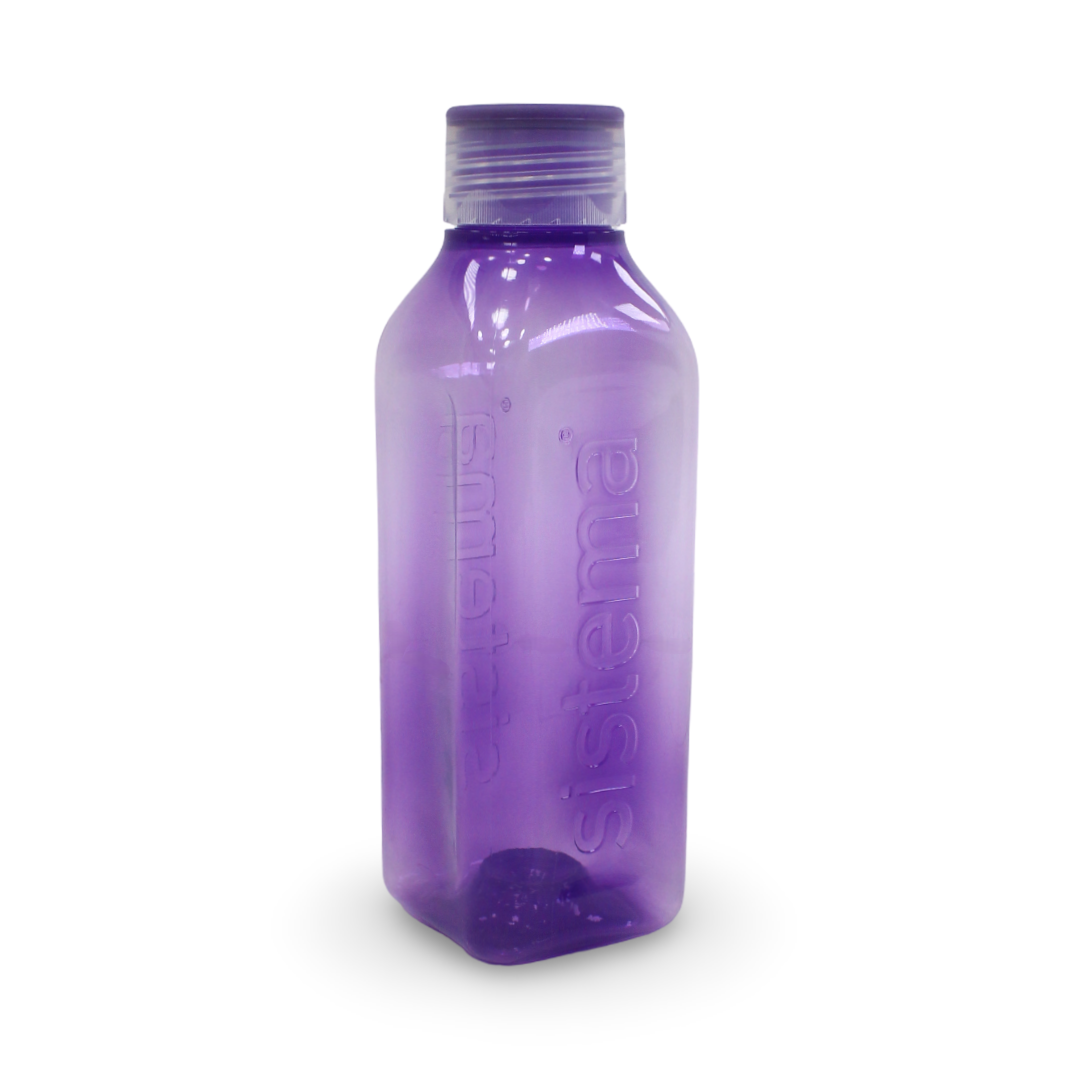 Sistema Hydrate Square Water Bottle 725ml – Purple - School