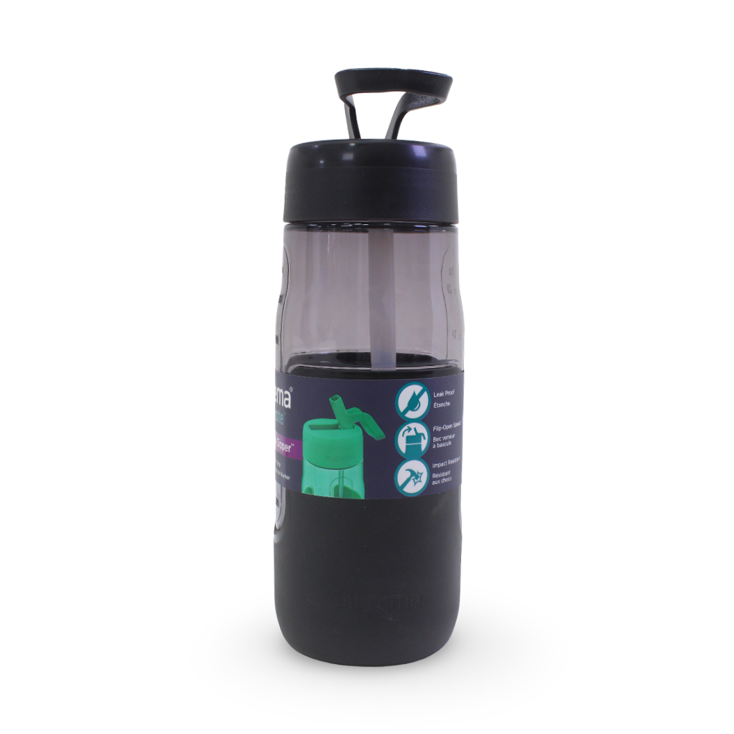 Sistema Hydrate Flip Sipper Insulated Water Bottle 1L – Black