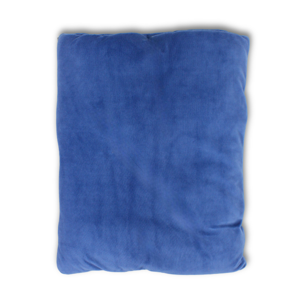 Velvet Baby Port – Off-White & Blue with "Best Friends" Print