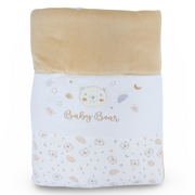 Velvet Baby Duvet – Baby Bear Design