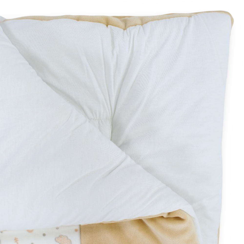 Velvet Baby Duvet – Baby Bear Design