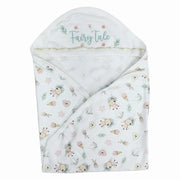 Baby Blanket – Off White with Fairy Tale Design