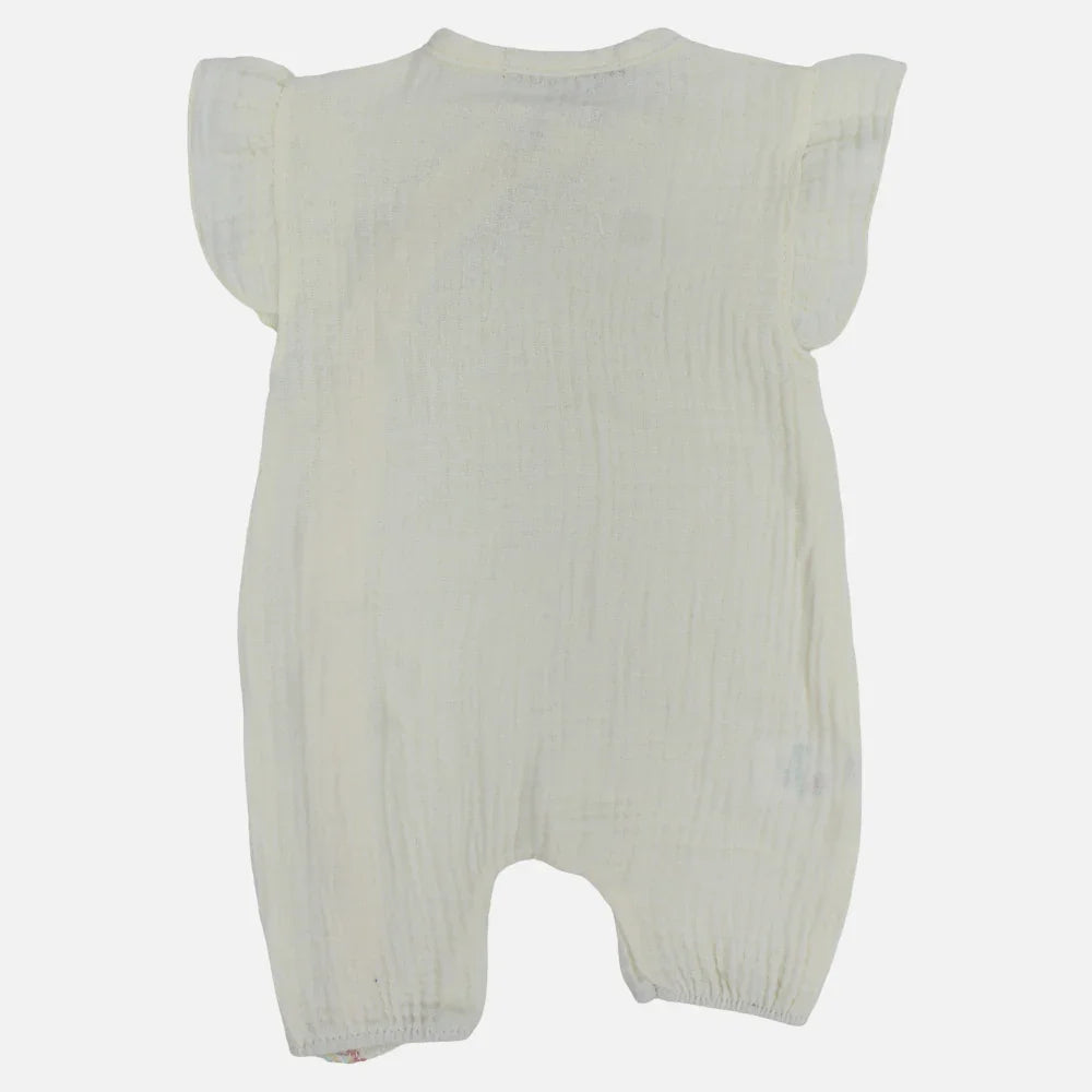 Baby Girls Sleeveless Romper
