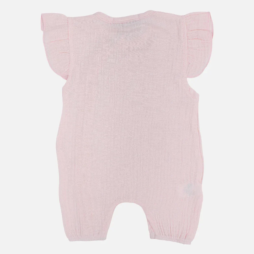 Baby Girls Sleeveless Romper