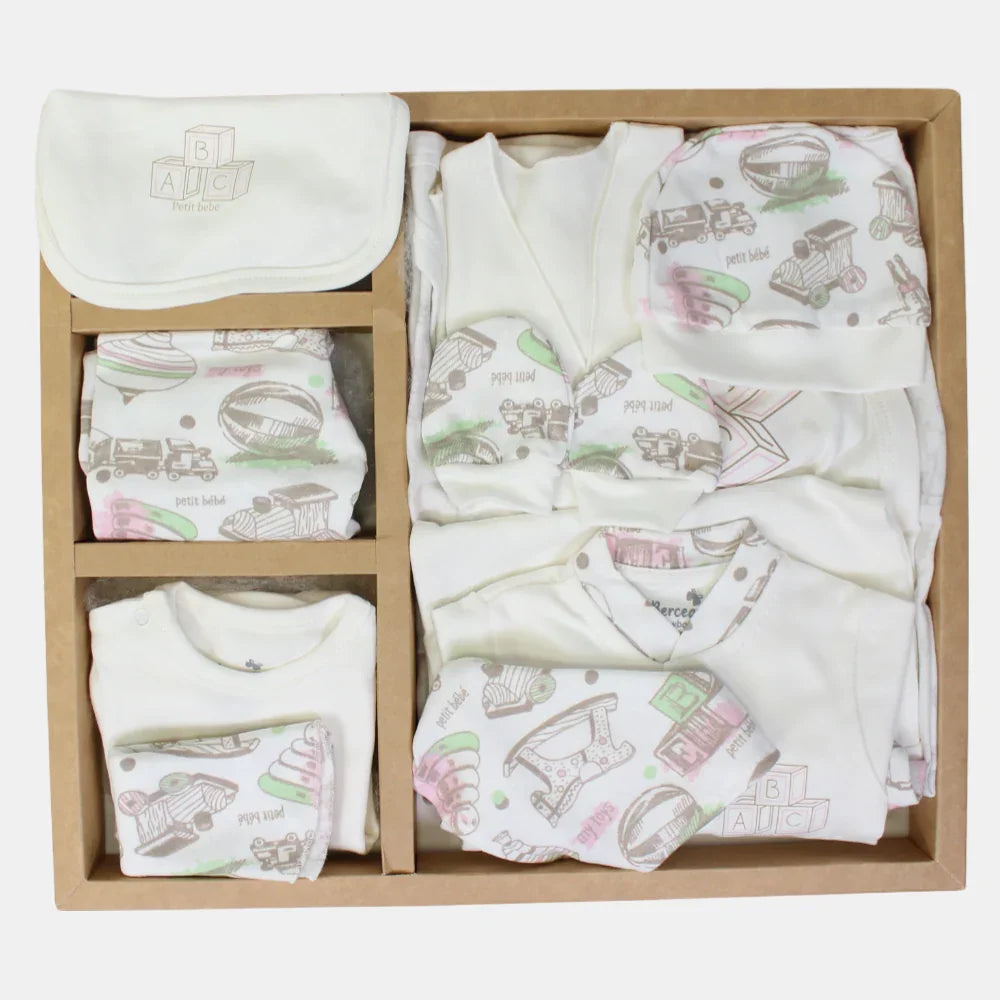 Transportation Methods 11-Piece Baby Layette Set