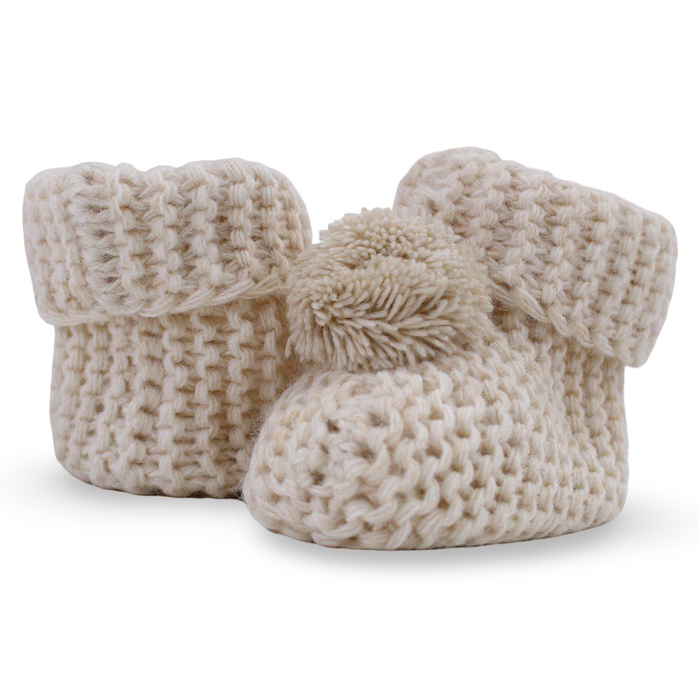 Unisex Baby Crochet Footies