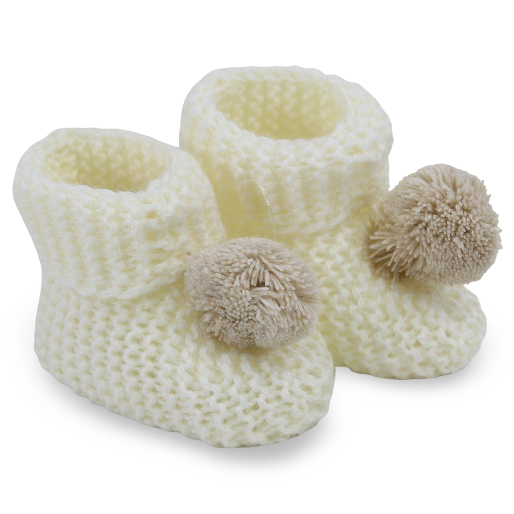 Unisex Baby Crochet Footies