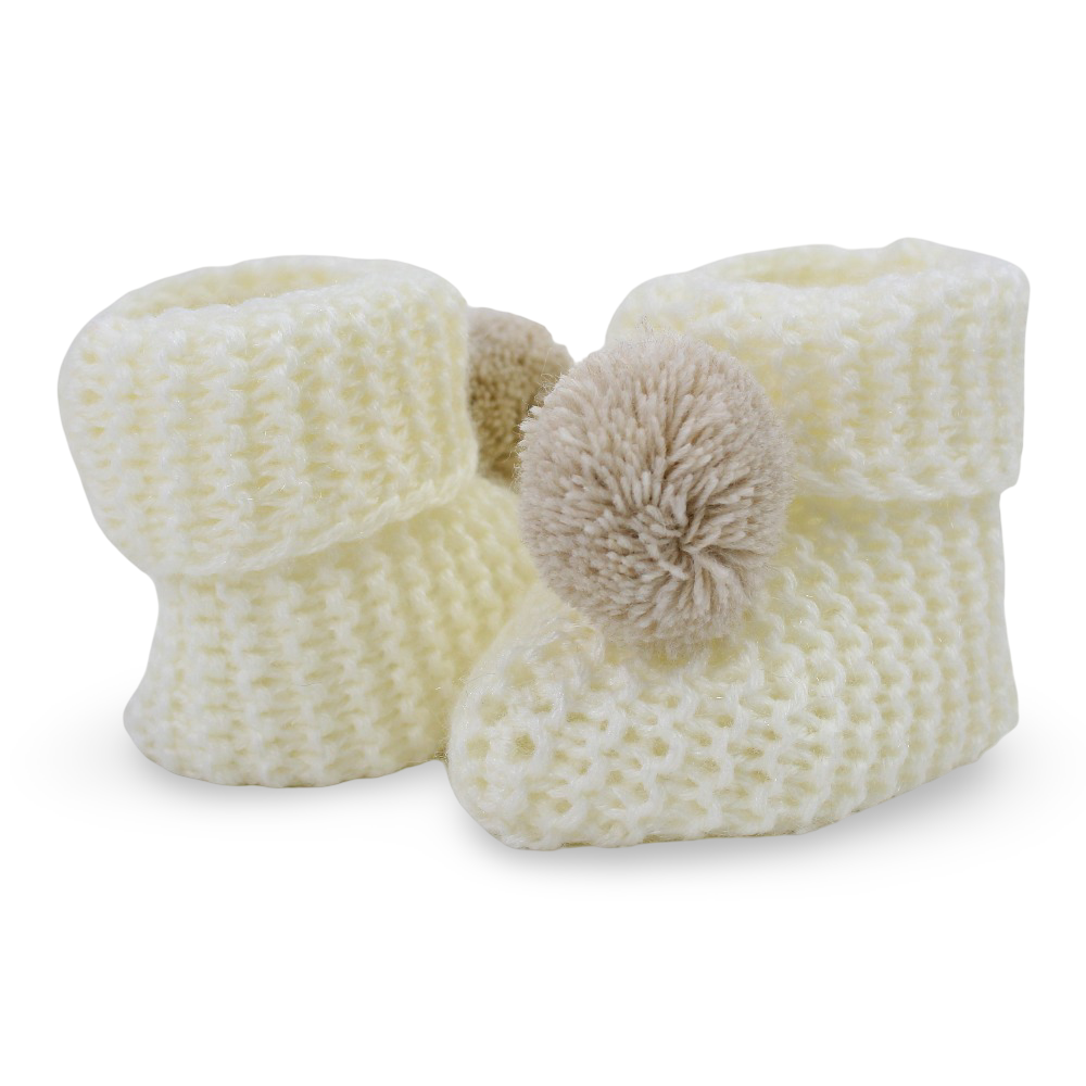 Unisex Baby Crochet Footies