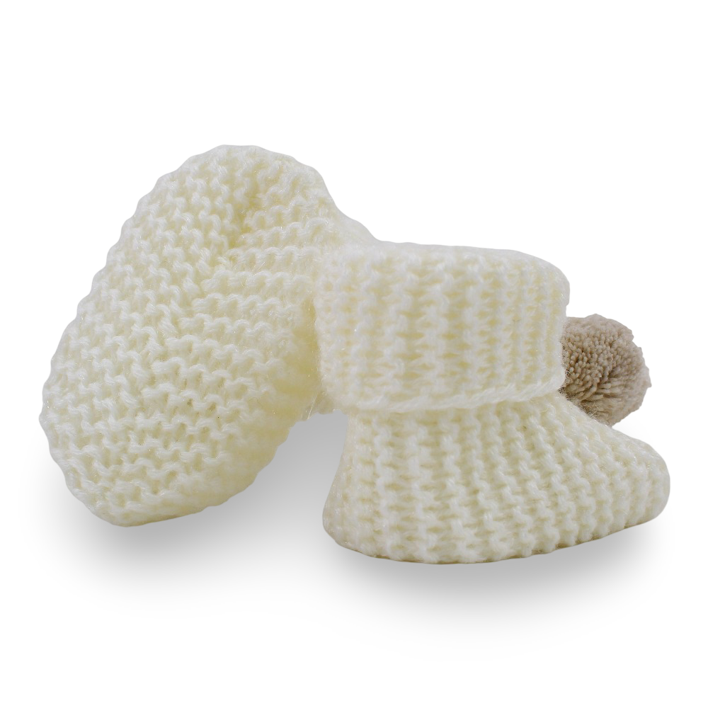 Unisex Baby Crochet Footies