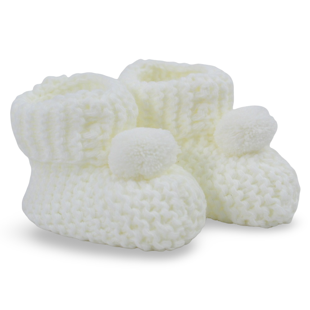 Unisex Baby Crochet Footies