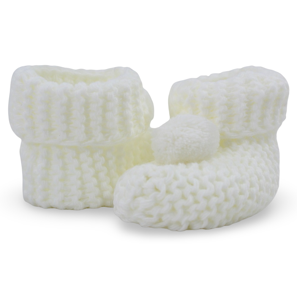 Unisex Baby Crochet Footies