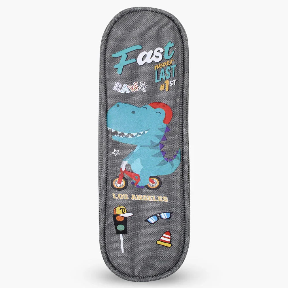 Dinosaur Pencil Case – Grey