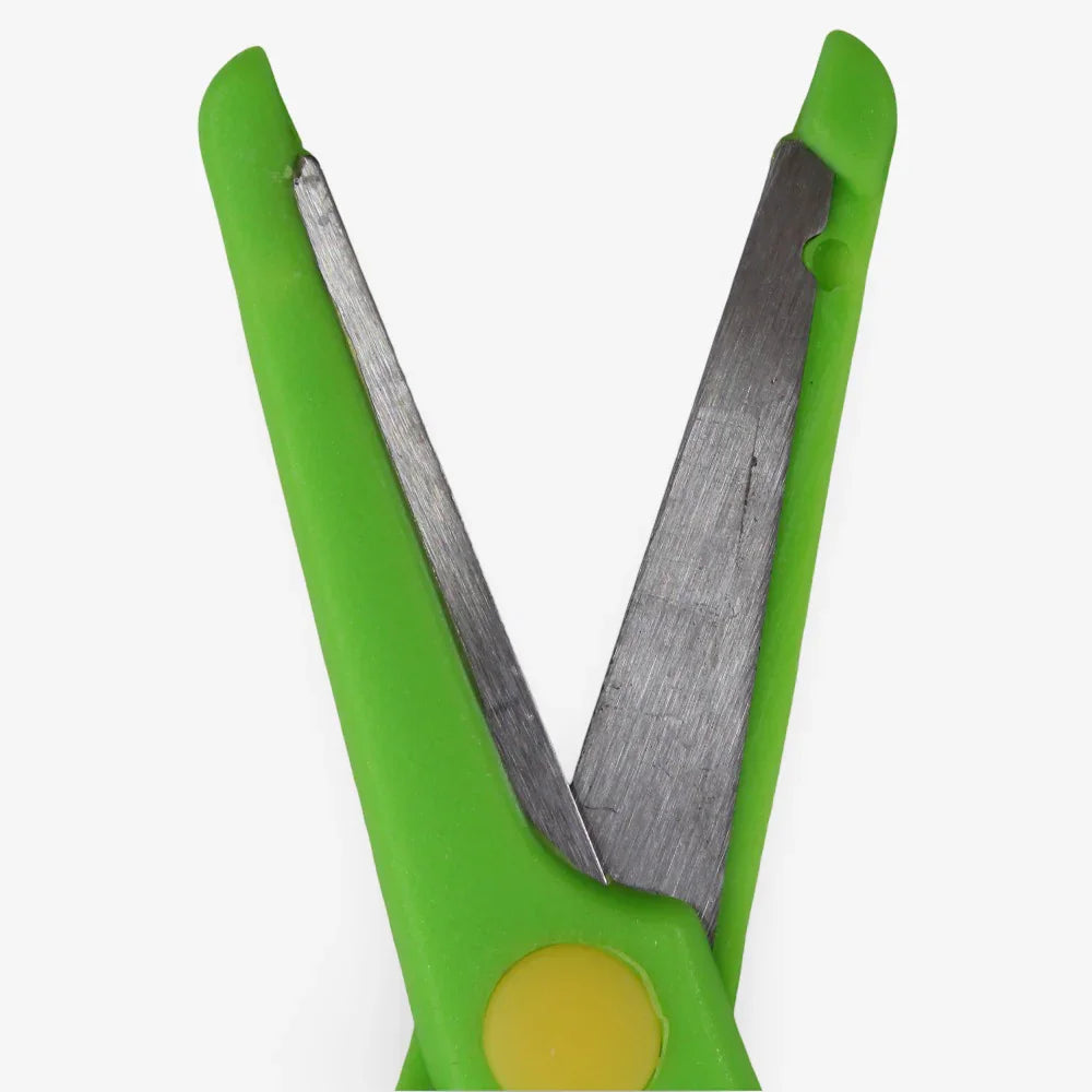 Green Scissors with Metal Blade
