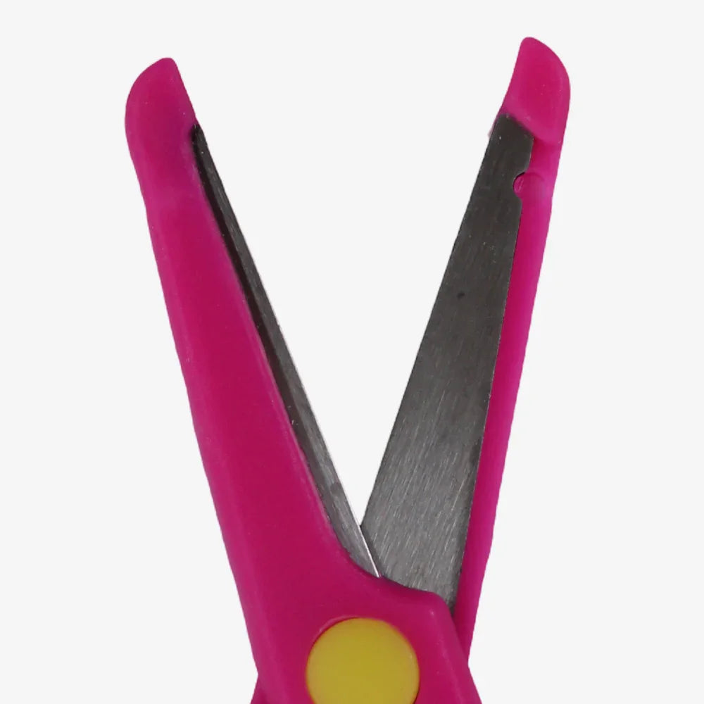 Red Scissors with Metal Blade