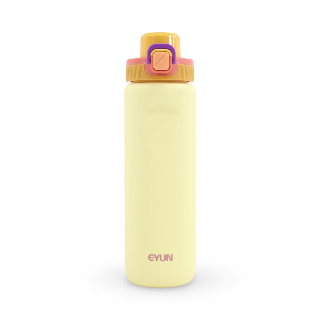 Eyun Plastic Water Bottle – Yellow - School
