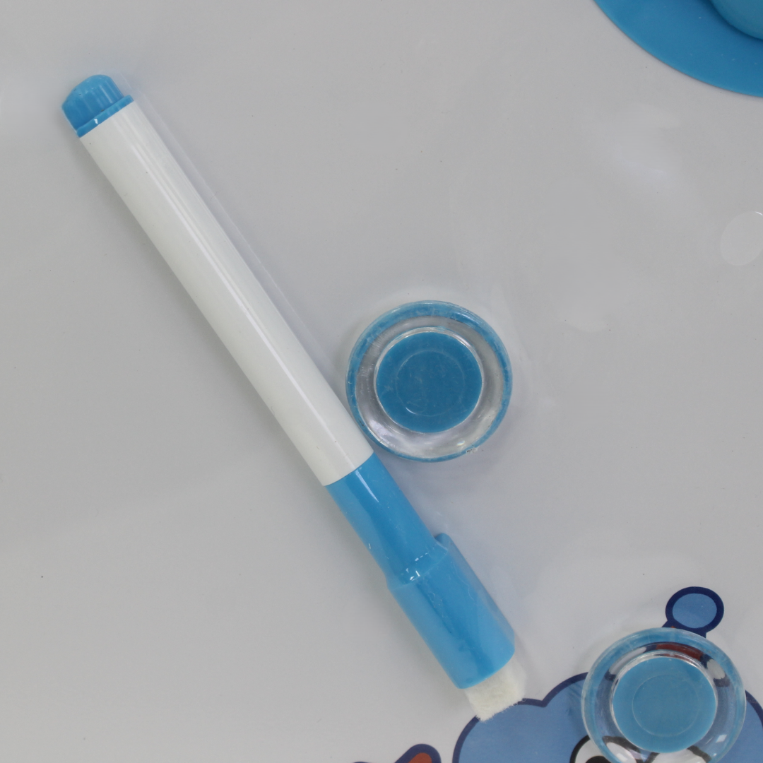 Magnetic Whiteboard for Kids – Blue